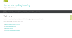 Desktop Screenshot of jamesmurrayengineering.co.uk