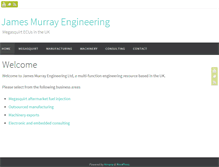 Tablet Screenshot of jamesmurrayengineering.co.uk